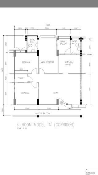 Blk 546 Serangoon North Avenue 3 (Serangoon), HDB 4 Rooms #136545792